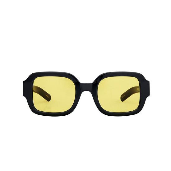 TISHKOFF (Solid Black / Solid Yellow Lens)