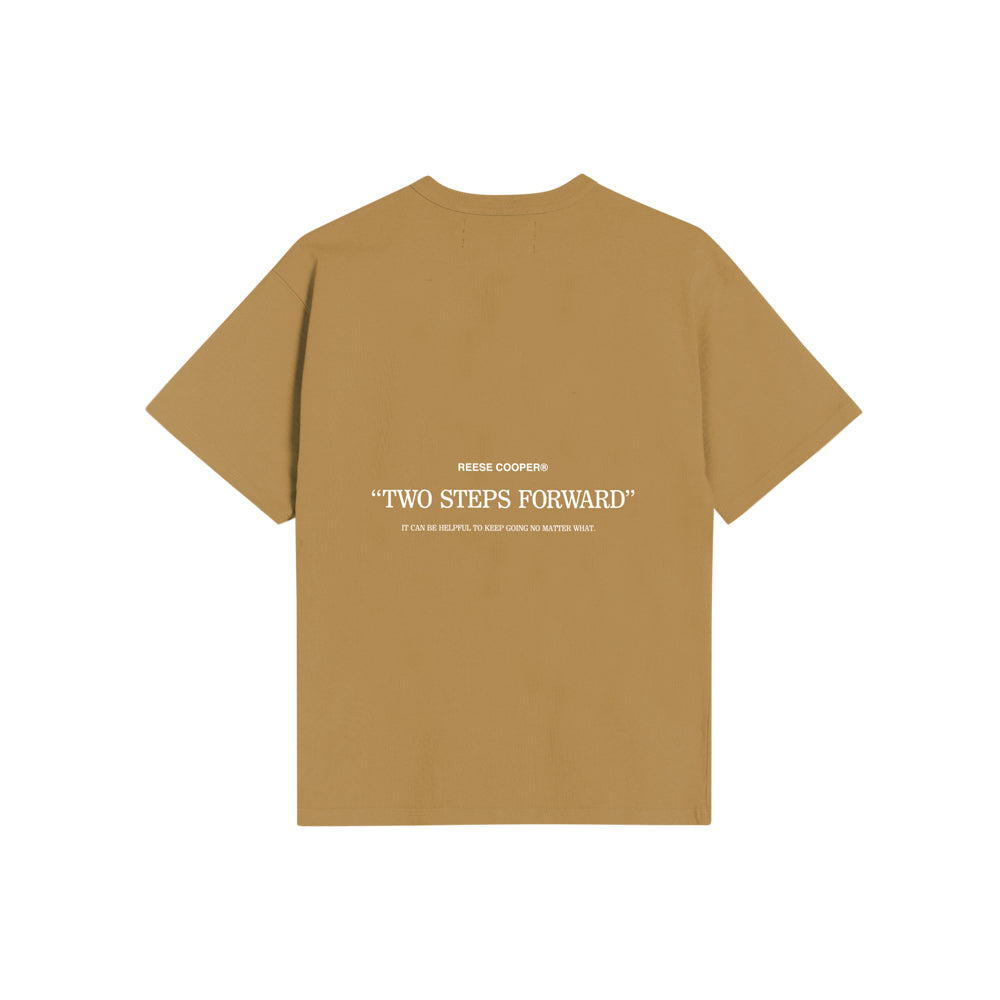 Two Steps Forward T-Shirt (Wheat)